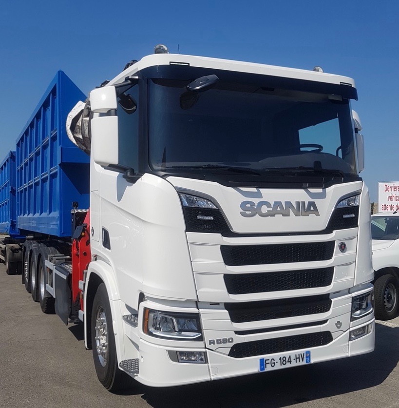 Scania  livre un nouveau camion pour la collecte des déchets