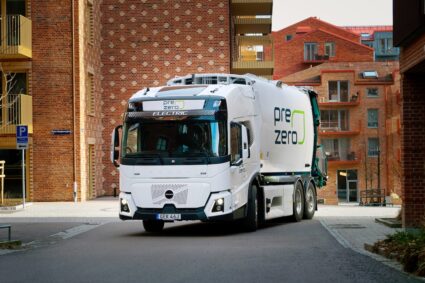 PreZero commande 35 camions électriques Volvo, un record en Suède