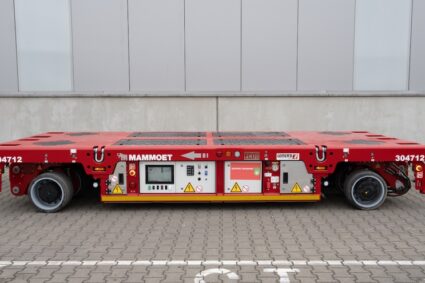 Mammoet renforce sa flotte électrique avec l’Eco500 de Cometto