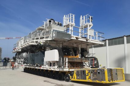 Ligne 15 Ouest à Nanterre : Mediaco en première ligne pour la manutention du tunnelier